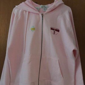 Boston Red Sox Pink Hoodie Jacket